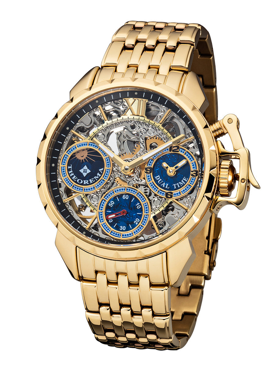 Dual-time Oman Theorema Germany GM-108-9 | Gold |