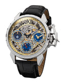 Dual-time Oman by Theorema Germany GM-108-1 | Silver |