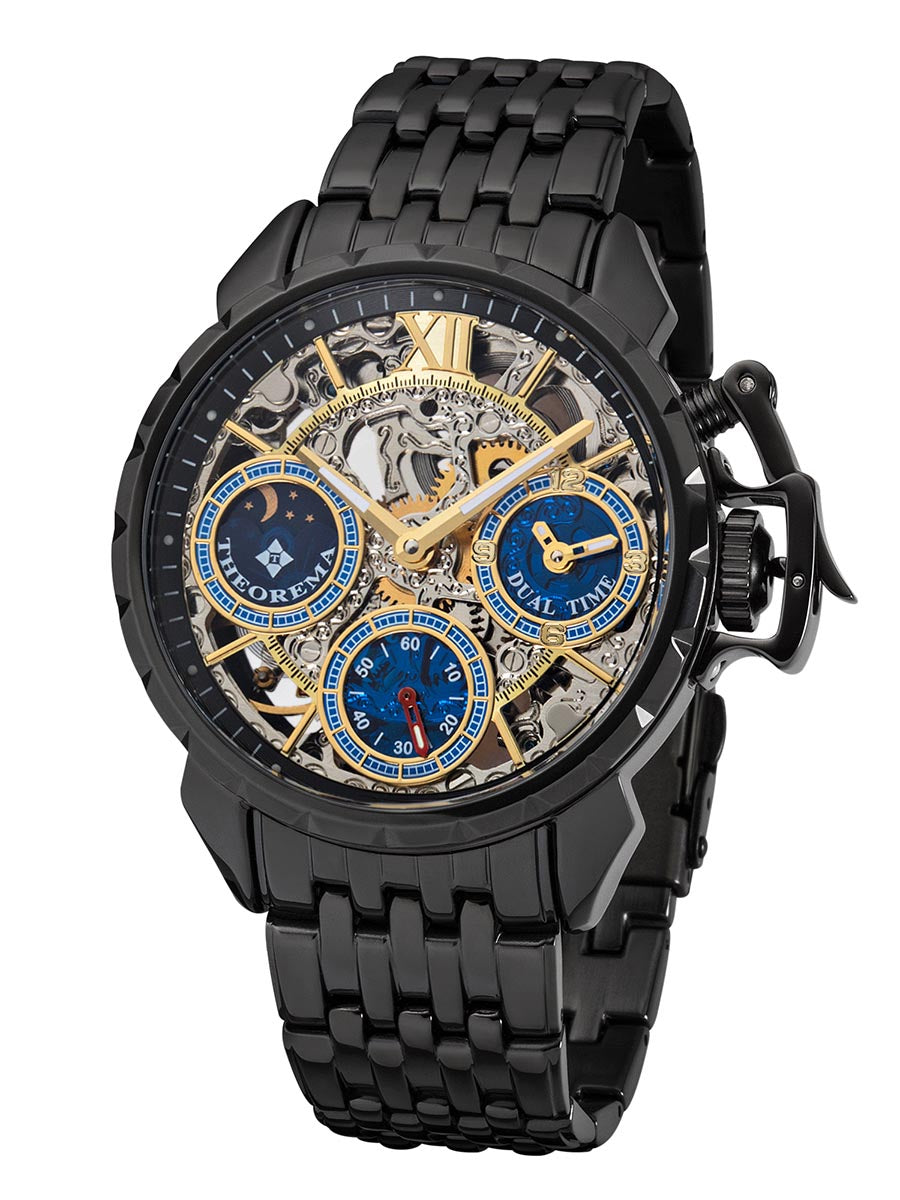 Dual-time Oman by Theorema Germany GM-108-10 | Black |