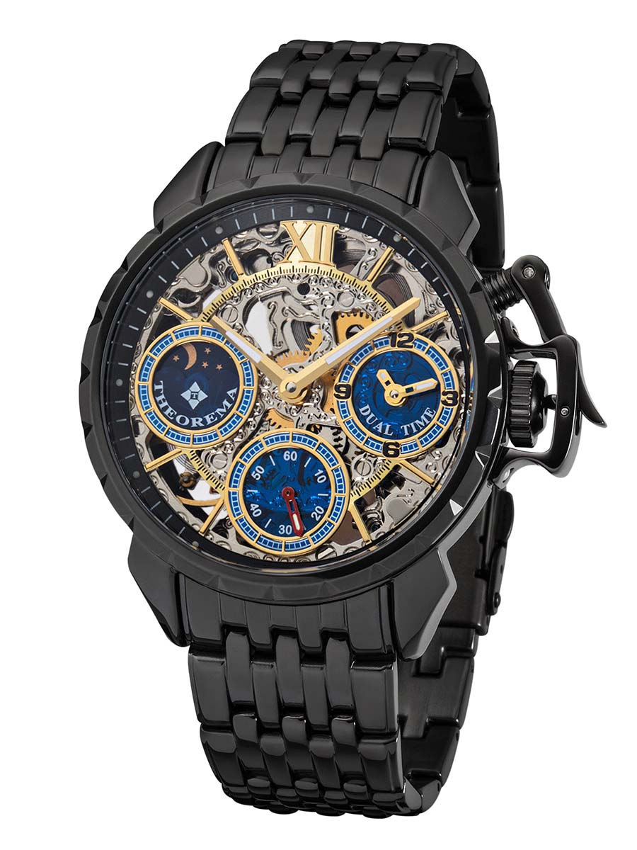 Dual-time Oman by Theorema Germany GM-108-10 | Black |