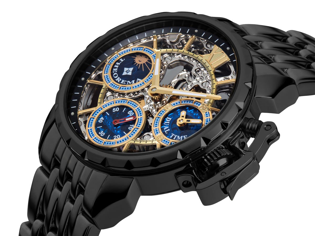 Dual-time Oman by Theorema Germany GM-108-10 | Black |