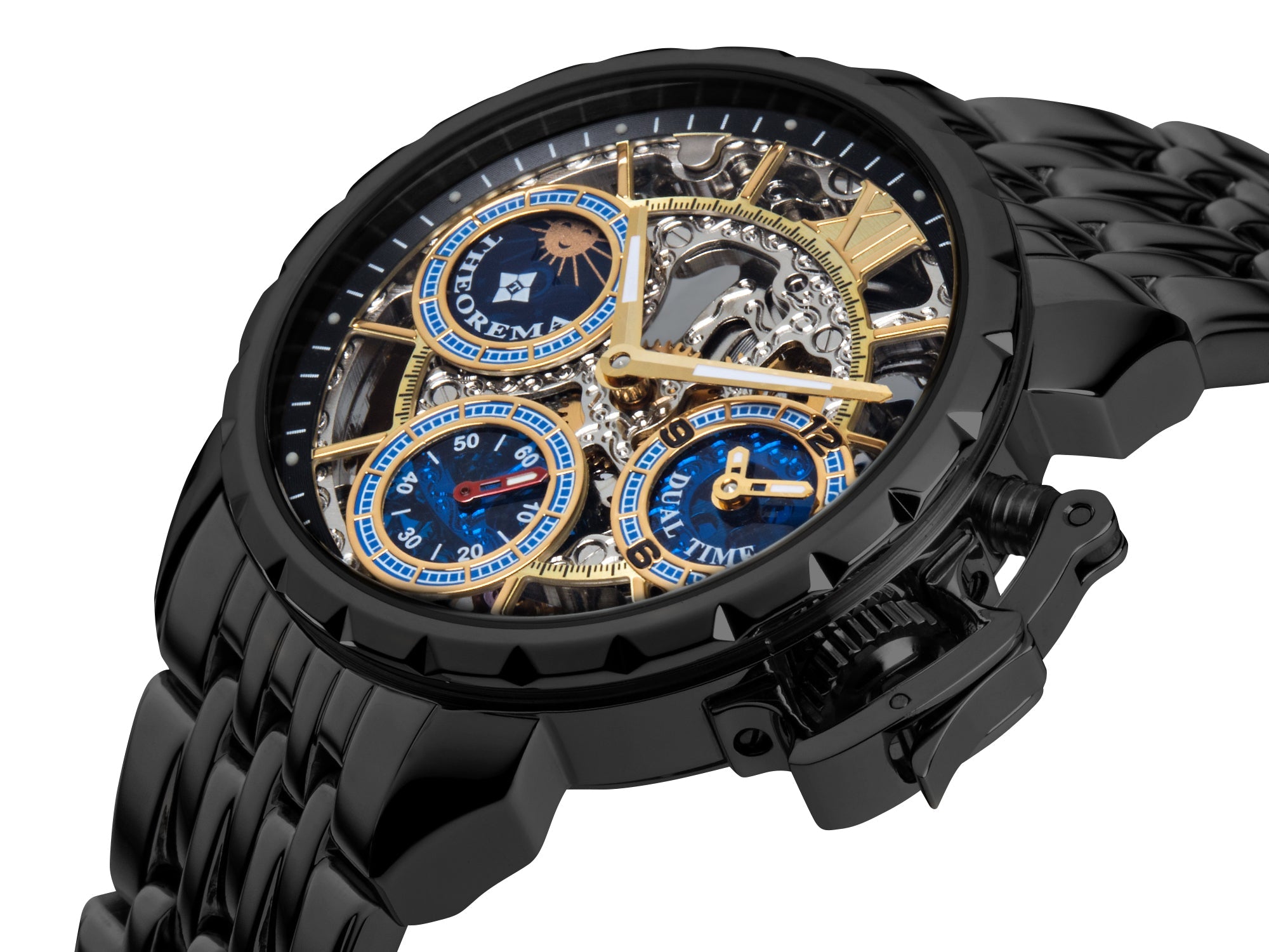 Dual-time Oman by Theorema Germany GM-108-10 | Black |