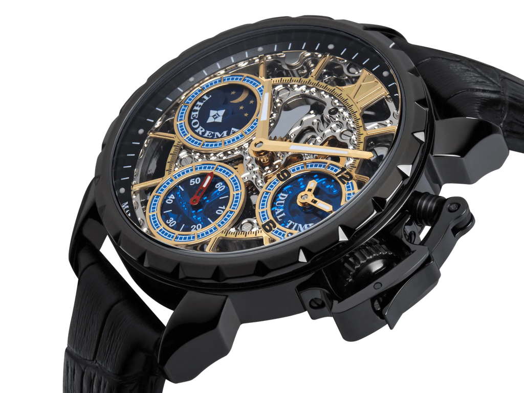 Dual-time Oman by Theorema Germany GM-108-4 | Black |