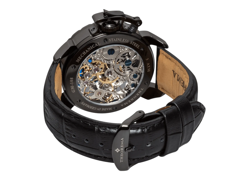 Dual-time Oman by Theorema Germany GM-108-4 | Black |