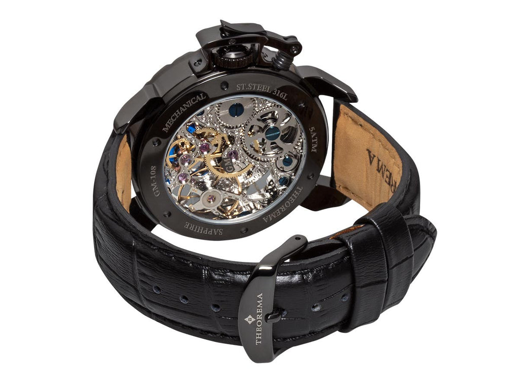 Dual-time Oman by Theorema Germany GM-108-4 | Black |