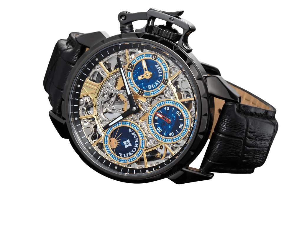 Dual-time Oman by Theorema Germany GM-108-4 | Black |