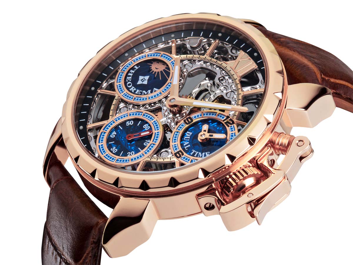 Dual-time Oman by Theorema Germany  GM-108-6 | Rose |