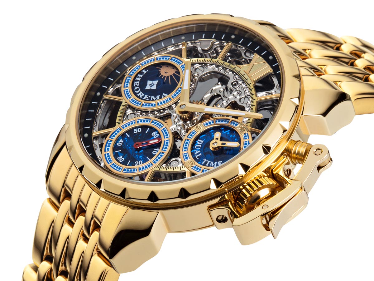 Dual-time Oman Theorema Germany GM-108-9 | Gold |
