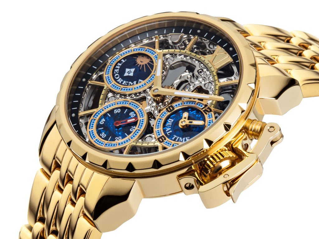 Dual-time Oman Theorema Germany GM-108-9 | Gold |