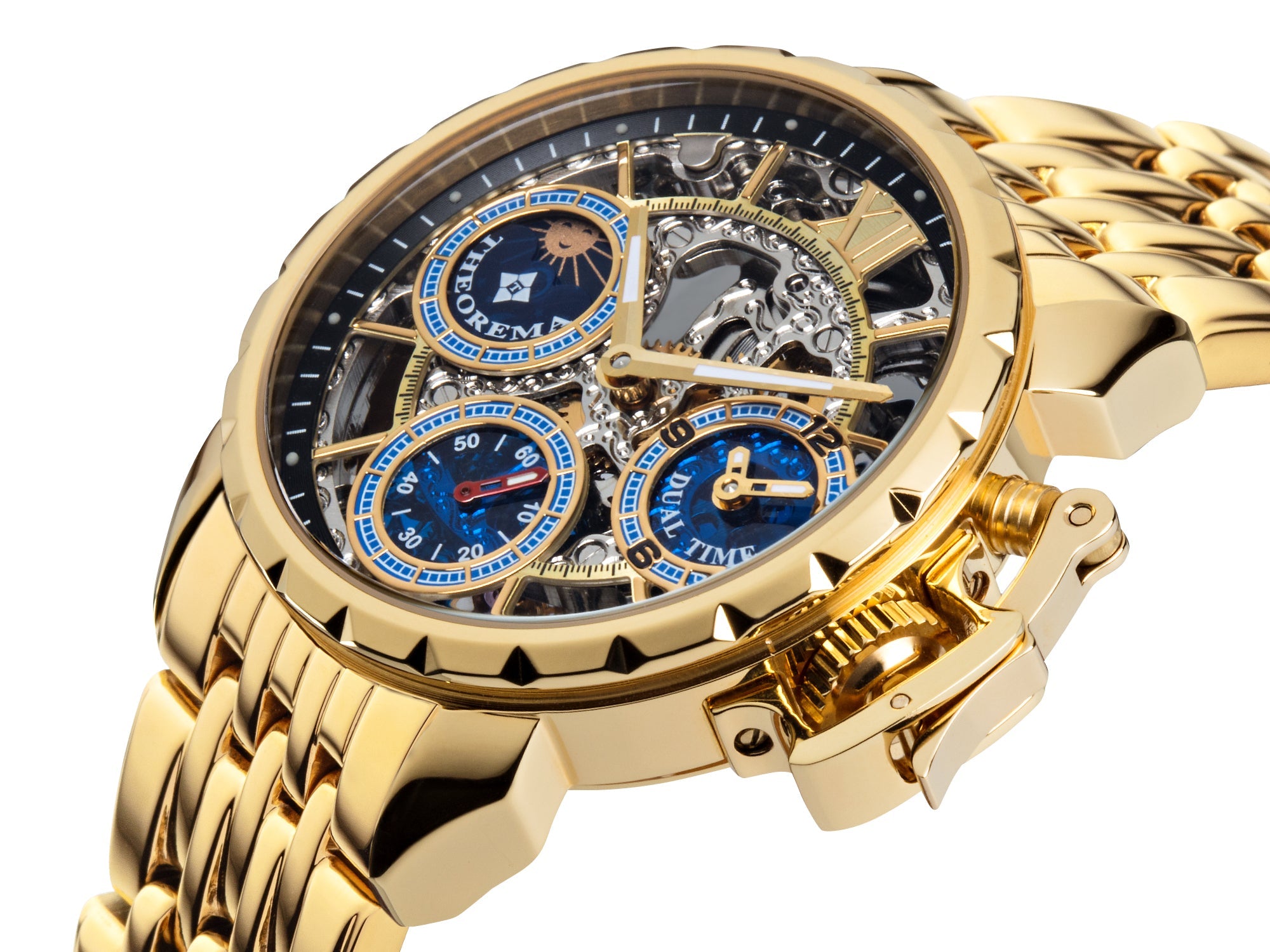 Dual-time Oman Theorema Germany GM-108-9 | Gold |
