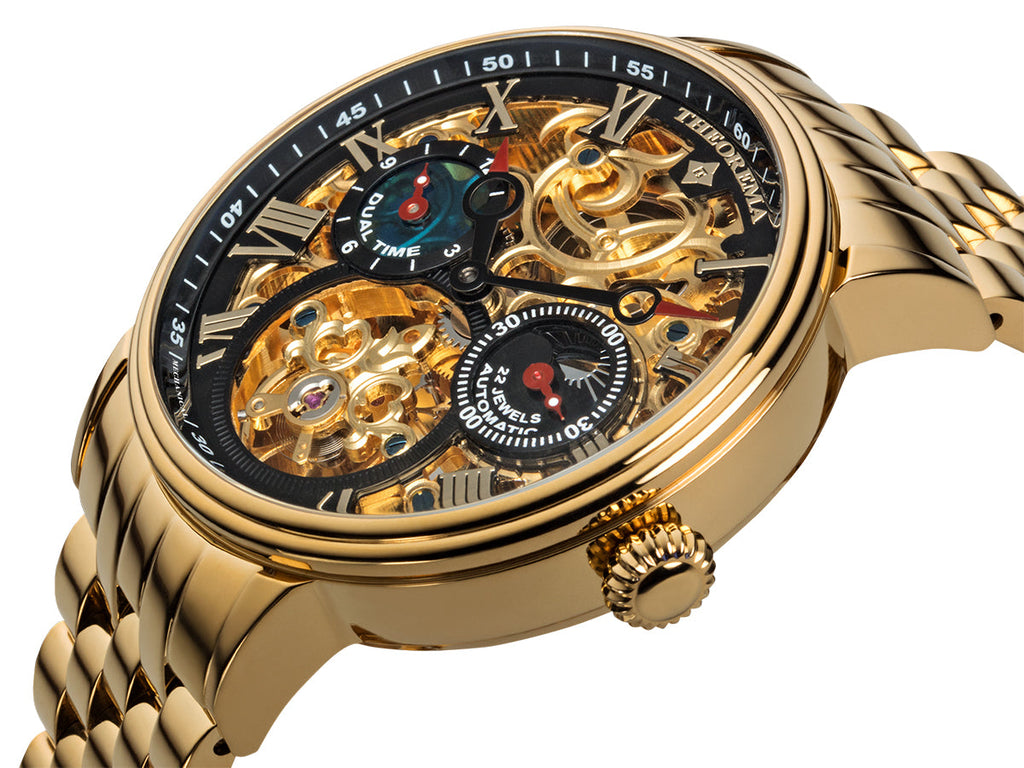 Dual-time Copenhagen by Theorema, Germany GM-111-10 |Gold|