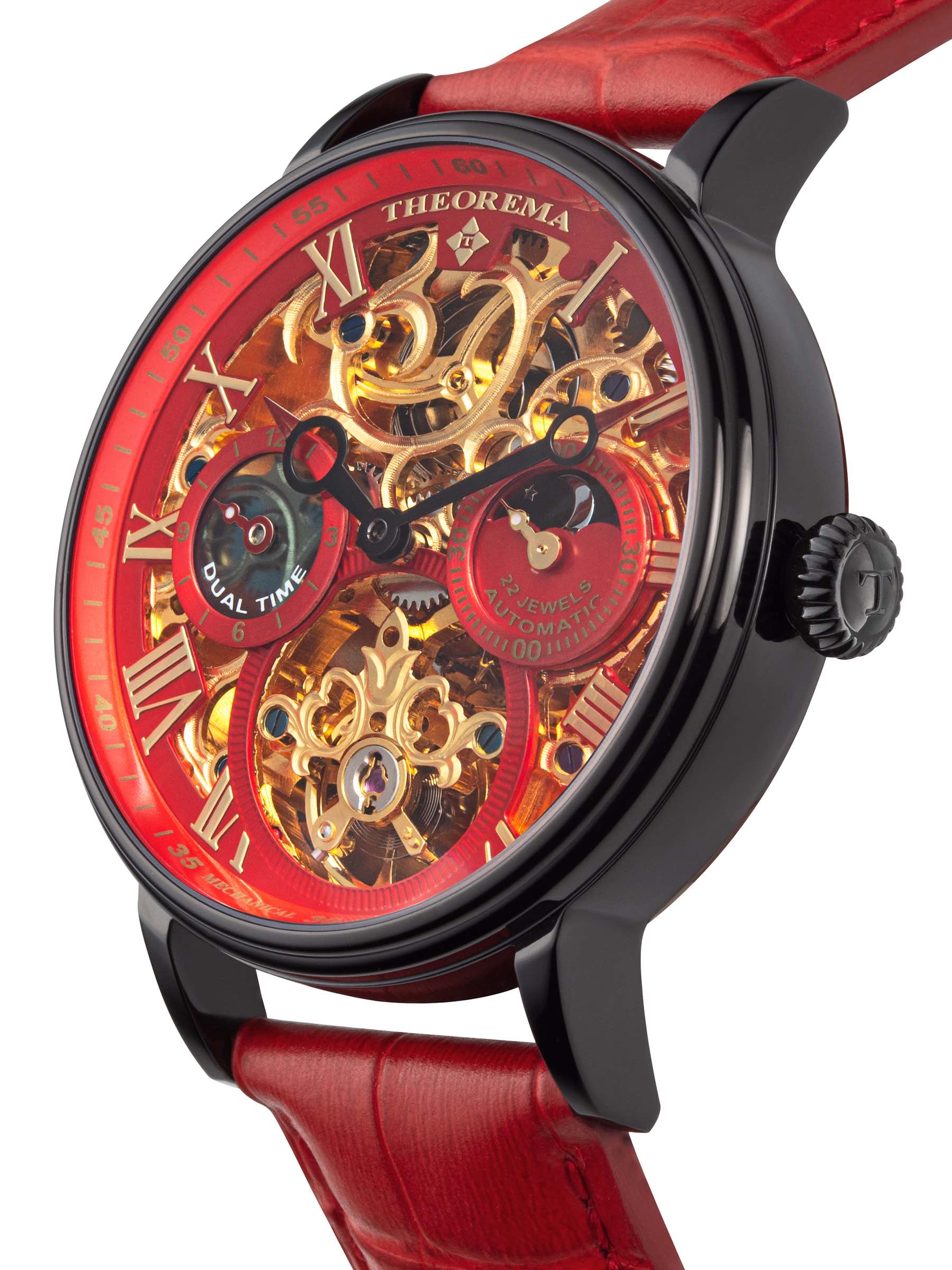 Dual-time Copenhagen by Theorema, Germany GM-111-13 |RED|