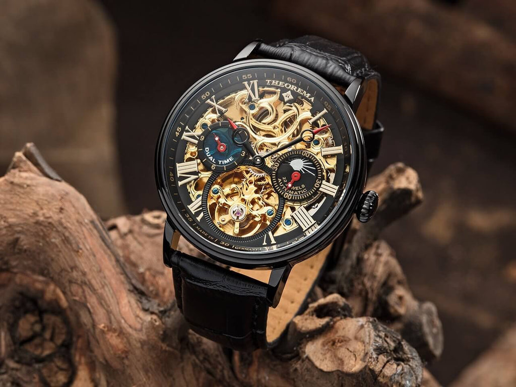 Dual-time Copenhagen by Theorema, Germany GM-111-12 |Black|