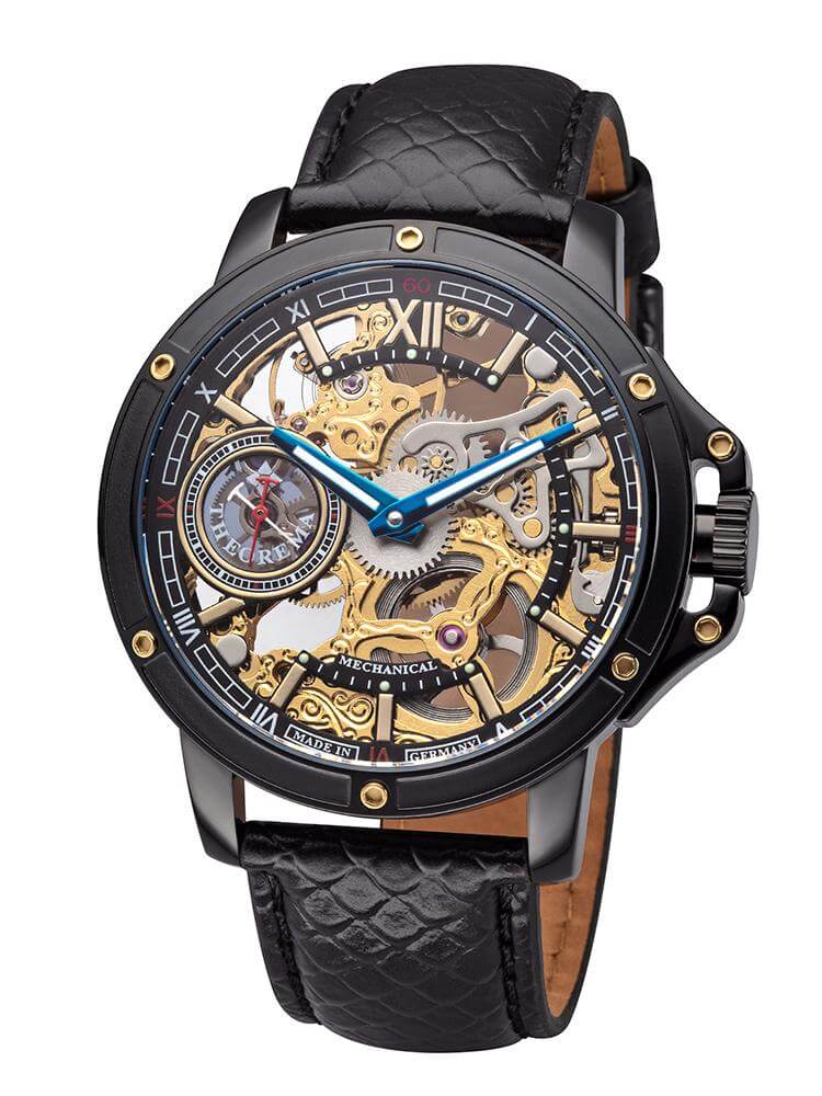 See-through skeleton Lagos by Theorema Germany GM-113-5 |Black|