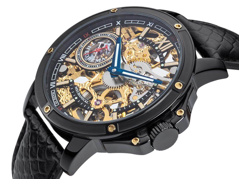See-through skeleton Lagos by Theorema Germany GM-113-5 |Black|
