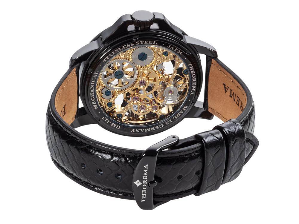 See-through skeleton Lagos by Theorema Germany GM-113-5 |Black|