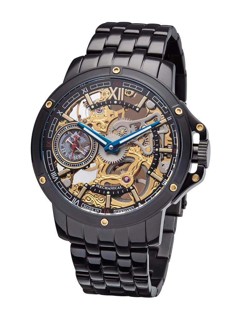 See-through skeleton Lagos by Theorema Germany GM-113-11 |Black|