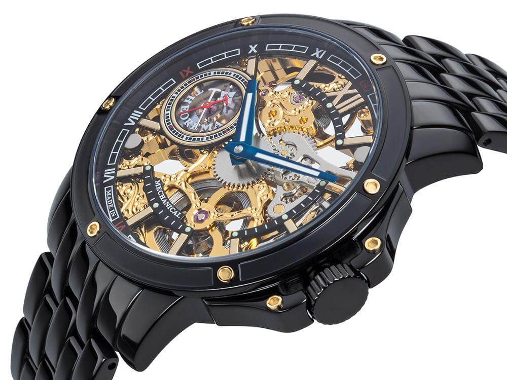 See-through skeleton Lagos by Theorema Germany GM-113-11 |Black|