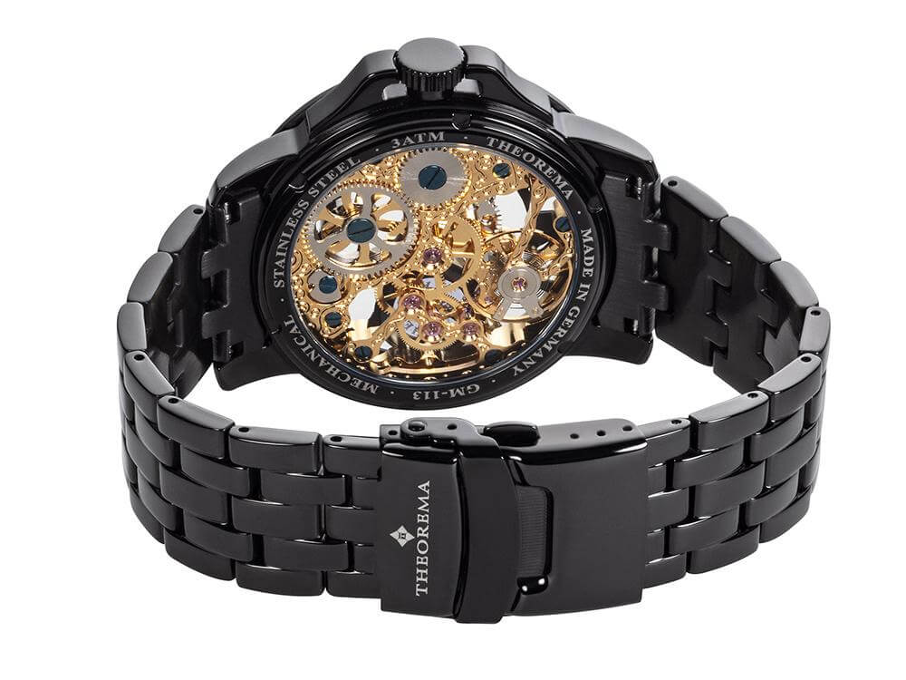 See-through skeleton Lagos by Theorema Germany GM-113-11 |Black|