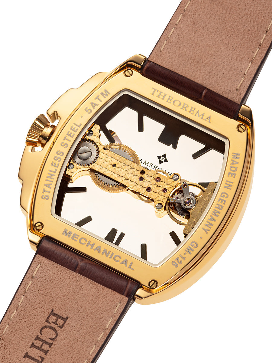 Golden Gate Theorema - GM-126-3 |GOLD| MADE IN GERMANY WATCH
