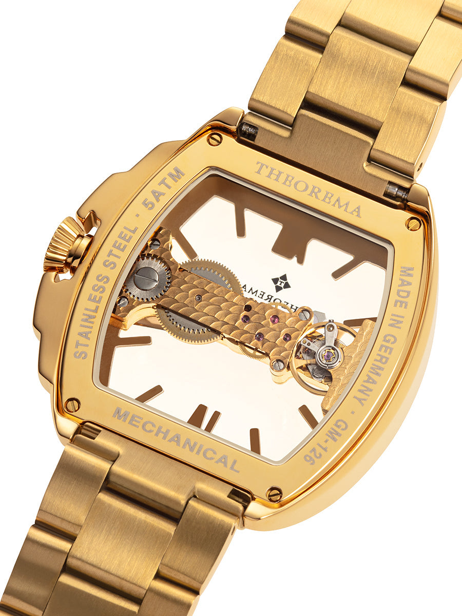 Golden Gate Theorema - GM-126-8 |GOLD| MADE IN GERMANY WATCH
