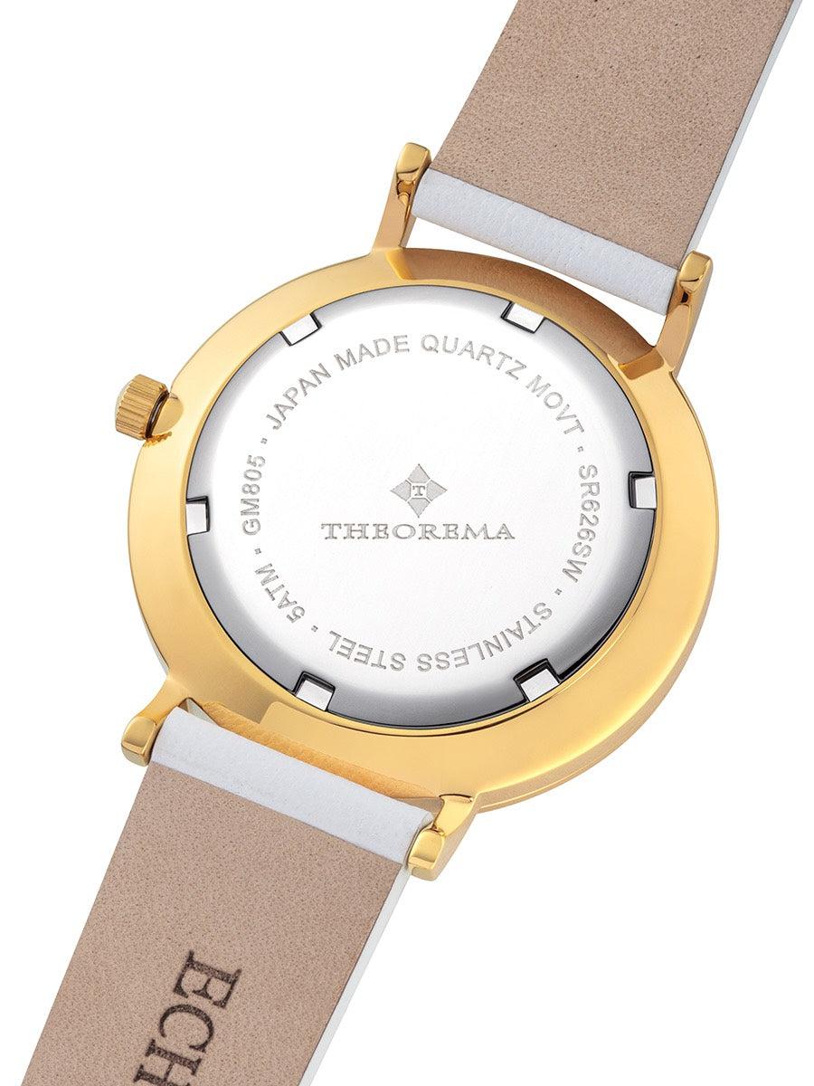 Quartz Aurora Theorema - GM-811-2 | White |