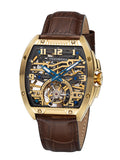 Limited Edition. Co-axial St. Moritz Tourbillon by Theorema Germany - GM-907-4 |Gold|