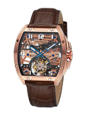 Limited Edition. Co-axial St. Moritz Tourbillon by Theorema Germany - GM-907-5 |Rose|
