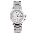Cartier Pasha 35mm White Dial Watch Ref# W31015M7