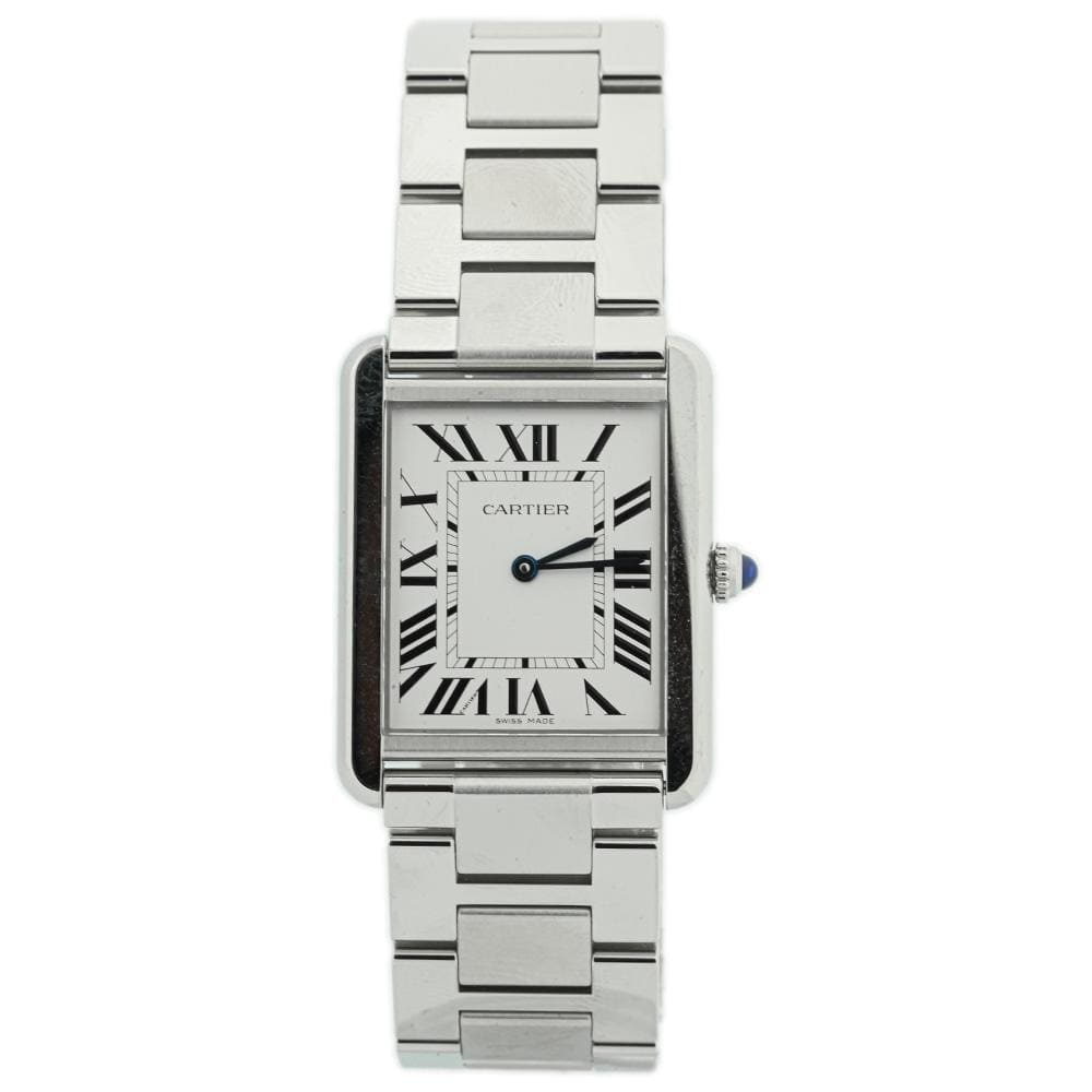 Cartier Tank Solo 34.8mm White Dial Watch Reference #W5200014