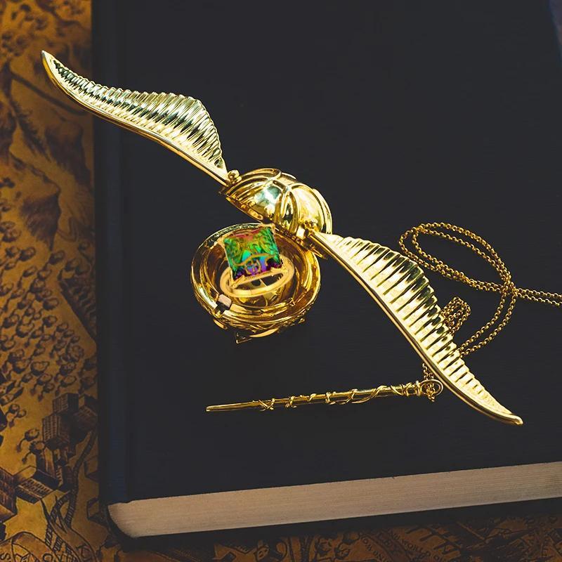 Diyion | Magical Harry Potter Golden Snitch Ring (Free Box)