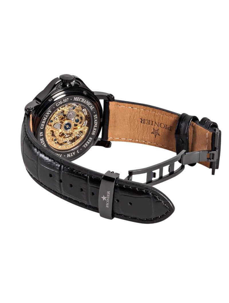 ARUBA Pionier GM-507-4 | Black | Handmade German Watches