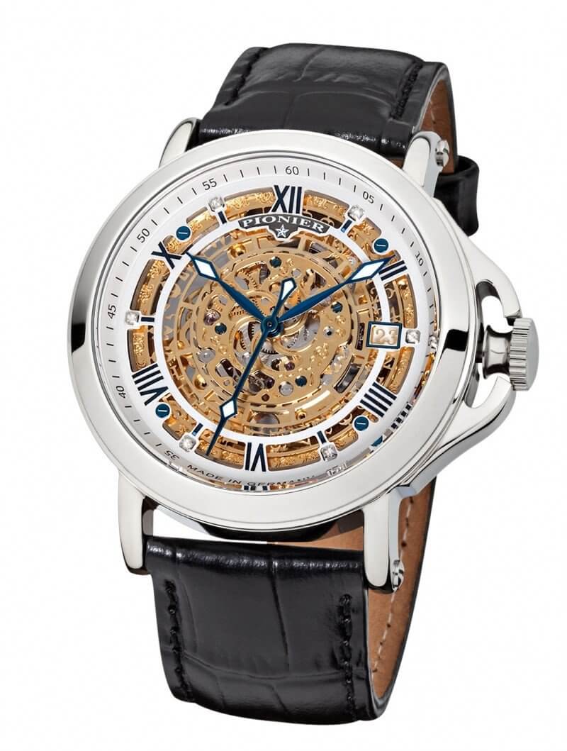 ARUBA Pionier GM-507-1 | Silver | Made in Germany date watch
