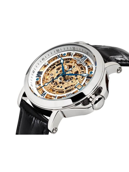ARUBA Pionier GM-507-1 | Silver | Made in Germany date watch