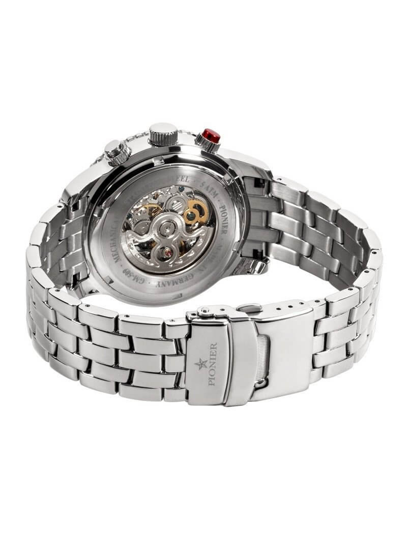 Automatic Barbados by Pionier Germany GM-509-5 | Silver |