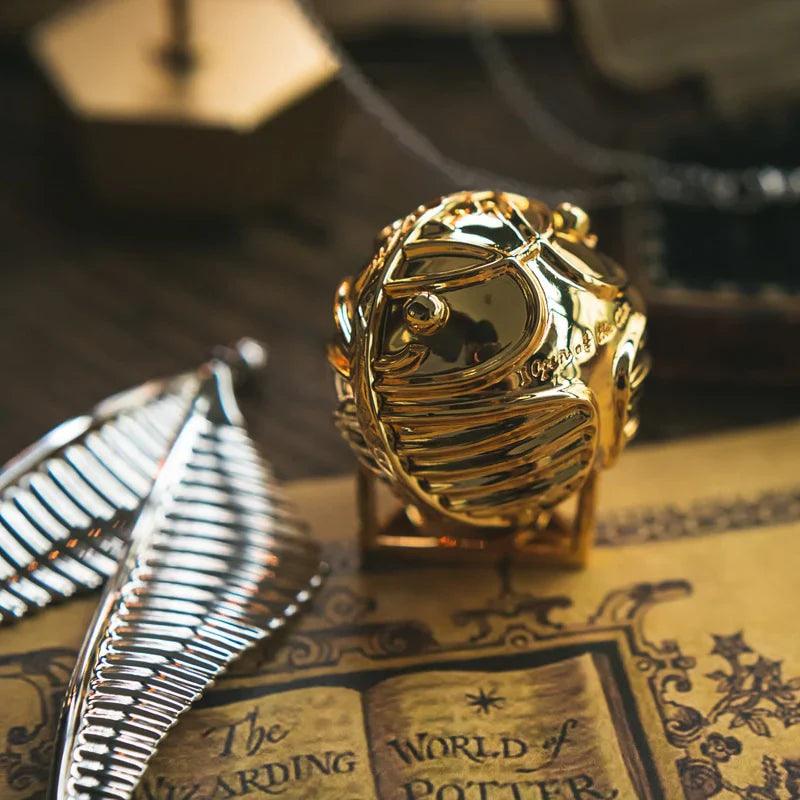 Diyion | Magical Harry Potter Golden Snitch Ring (Free Box)