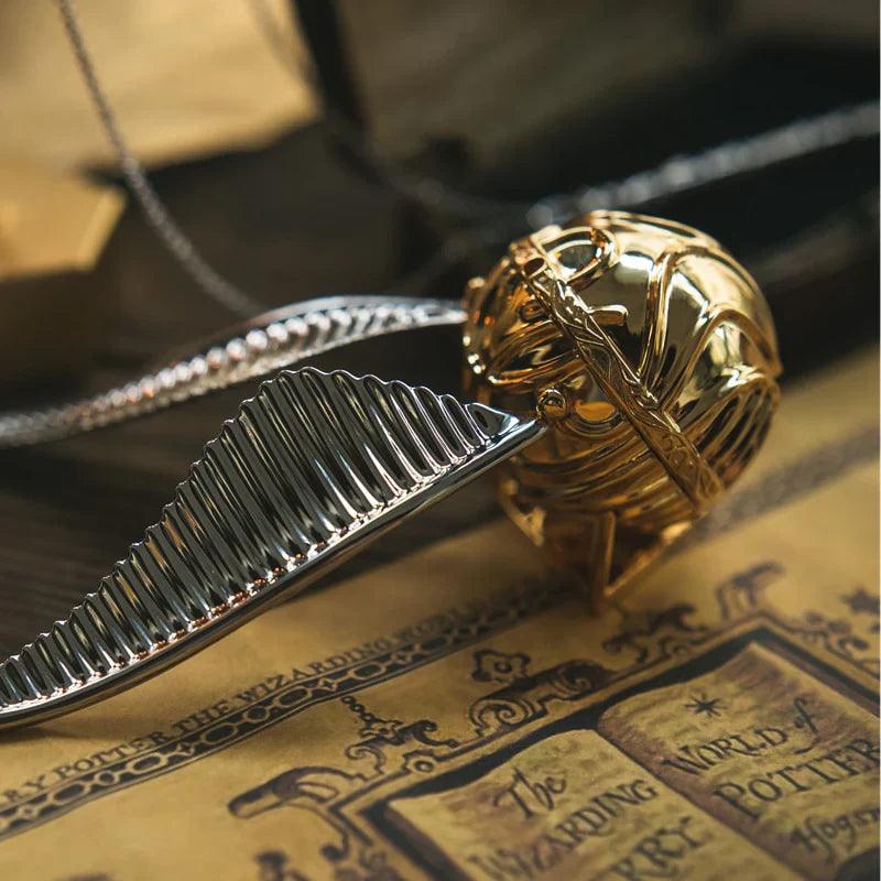 Diyion | Magical Harry Potter Golden Snitch Ring (Free Box)