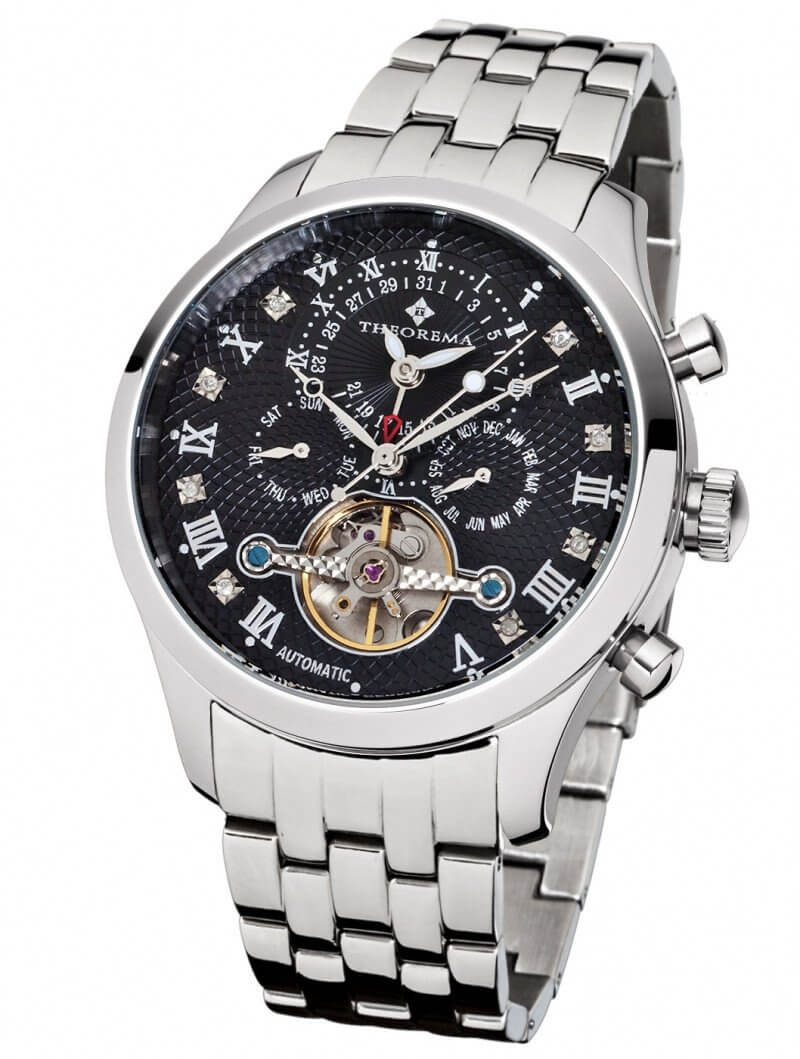 Automatic Damascus T3008-6 | Silver | Theorema Germany