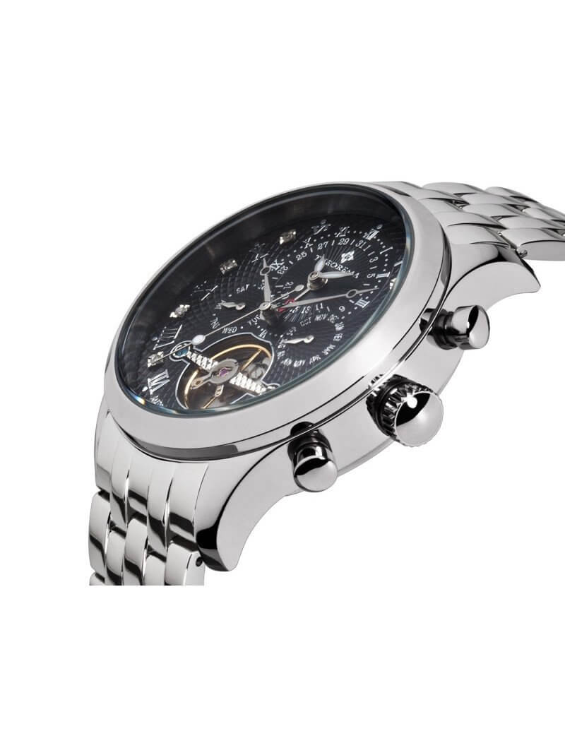 Automatic Damascus T3008-6 | Silver | Theorema Germany