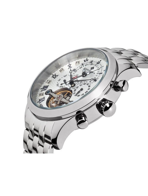 Automatic Damascus T3008-5 | Silver | Theorema Germany